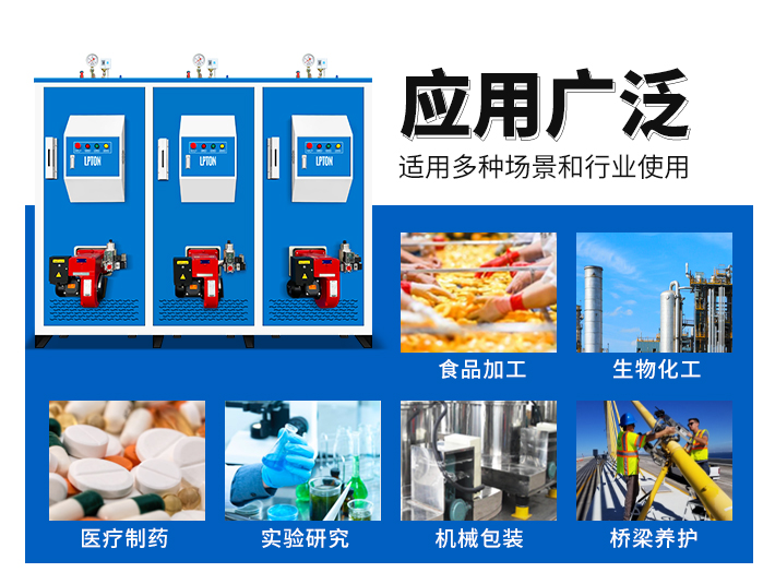 600公斤多聯機燃氣蒸汽發生器